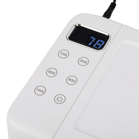 No Name 168W UV/LED nail lamp with stand for hybrid nail polish, gels, and acrylic gels, white Z22