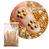 ShinePins : clous lisses, strass, décorations pour ongles, taille moyenne, NTN Premium n° 2, 5 g