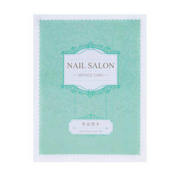 Klaser white display template, 4 cards