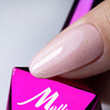 Top coat LED/UV senza risciacquo con glitter Molly Nails Sparkle Top Oh, Rio! 10 g