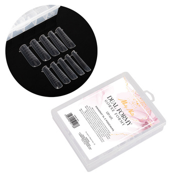 XL dual tunnel upper forms for building Molly Nails square nails YQ-4 120 pcs