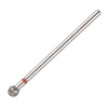 Frez diamentowy kulka 4 mm czerwony delikatny