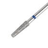 Langer, konischer Diamantfräser, blau, mittel