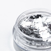 Décoration pour ongles : verres argentés holographiques Molly Nails, 2 g