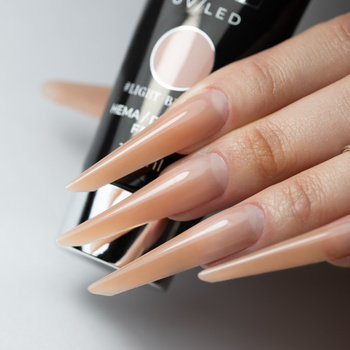 Gel acrilico Polygel per ricostruzione e extension AcrylGel Molly Nails senza HEMA/Di-HEMA, Light Brown, 30 ml