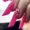 Box with decorations: bows, flowers, rhinestones BKHZ-008