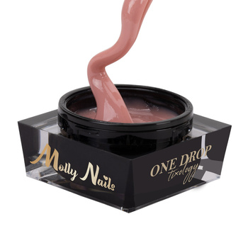 Формуючий гель з тиксотропними властивостями Molly Nails One Drop Tixology Hot Latte 15 г