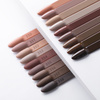 Set of 9 colors Choco Dreams Molly Nails Hema/di-Hema free + base and top coat FREE (X-Bond Base, Doctor Top)