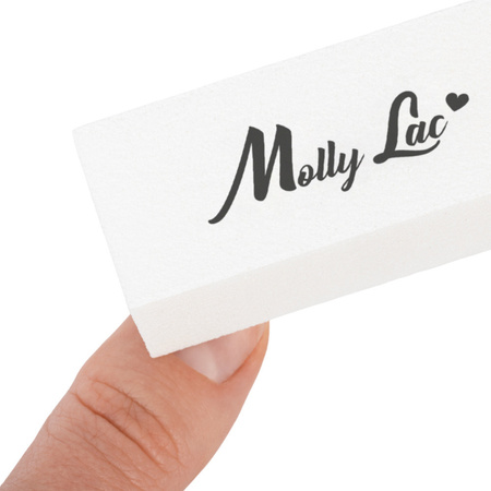 Bloc de polissage MollyLac 240/240 Premium blanc, 1 pièce