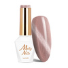 Esmalte híbrido magnético con efecto ojo de gato Cat Eye Crystal Water de Molly Nails, sin HEMA ni Di-HEMA, 8 g, n.º 164