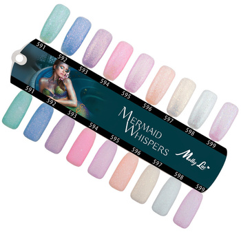 Колекція MollyLac Mermaid Whispers: глянцеві та матові відтінки, 9 кольорів