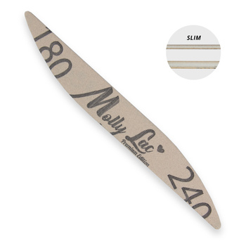 Lime à ongles sécurisée, paquet bateau vague ellipse MollyLac slim 180/240
