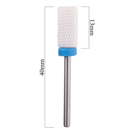 Fraise en céramique pour le ponçage de pâte « Large Barrel M 3 32 A0713T-M » (taille moyenne)