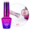 Base caoutchouc pour ongles souples, manucure et pédicure S.O.S. Antidotum Molly Nails Sparkling Mousse 10 g