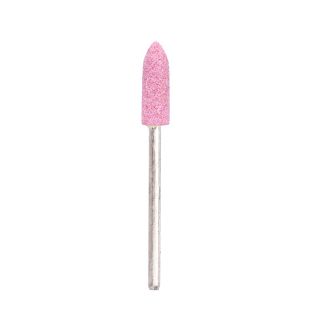 Fresa in pietra a goccia lunga, rosa, n. 1