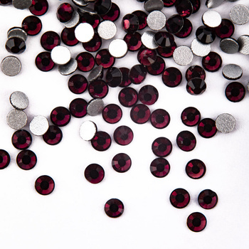 Strass per unghie in vetro SS5 Ametista, circa 50 pezzi.