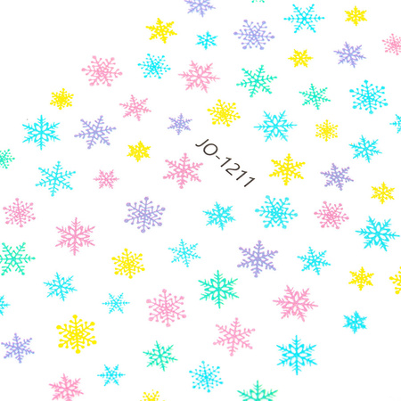 Autocollants pour ongles de Noël Molly Nails JO-1211