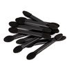 Doppelseitiger Applikator in Form einer Handpuppe für Puder und Lidschatten, schwarz, 6,2 cm, 10 Stück