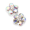 Adornos para uñas con flores en 3D Molly Nails K1124, 10 unidades