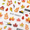 Selbstklebende Nagelsticker „Herbstblätter“ STZ-CS057