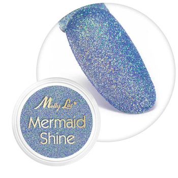 Polvo para uñas Mermaid Shine MollyLac 1 g N.º 3