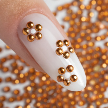 ShinePins – glatte Nieten, Glitzer, Nagelverzierungen, Mini, NTN Premium Nr. 10, 5 g