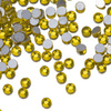 Estrasis de cristal para uñas SS5 Citrine, aprox. 1440 unidades por paquete.