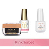 PRO MATCH SYSTEM 2+1 Pink Sorbet: 2 гелі LED/UV: Jelly&Gel у флаконі + Doctor Top 15 г БЕЗКОШТОВНО