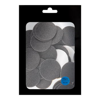 Discos abrasivos de recambio de grano 150 para PodoDisk, tamaño L, 25 mm, 50 unidades