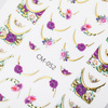 Self-adhesive flower nail stickers CM-052