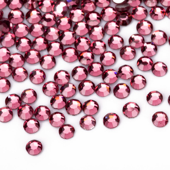 SS5 Rose Glass Nail Rhinestones, approx. 1,440 pieces per pack