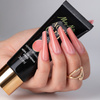 Akrylożel Polygel żel budujący do przedłużania AcrylGel Molly Nails HEMA/Di-HEMA Free Sunset Sparkle 30 ml