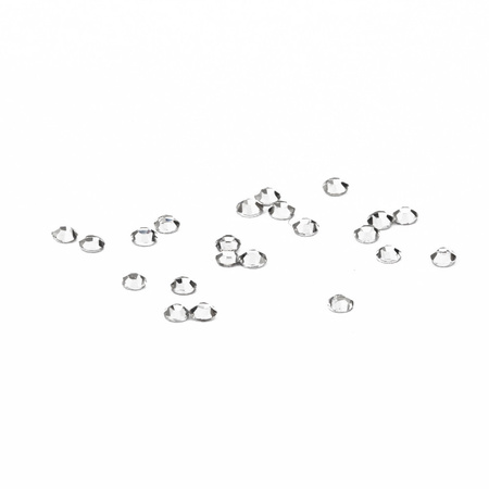 Glas-Strasssteine für Nägel SS3 Crystal ca. 1440 Stück pro Packung