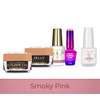 PRO MATCH SYSTEM 4+1 Smoky Pink: 3 гелі LED/UV: Jelly&SelfLeveling;&Gel; у флаконі + База + Doctor Top 15 г БЕЗКОШТОВНО