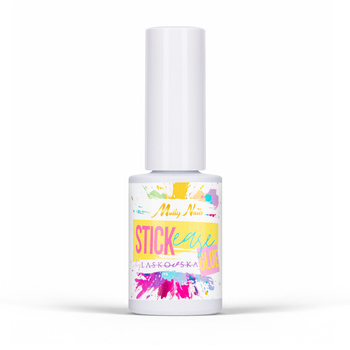 Клей для наклеювання наклейок STICKease glue Molly Nails by Laskovska, без вмісту HEMA/Di-HEMA, 7 г