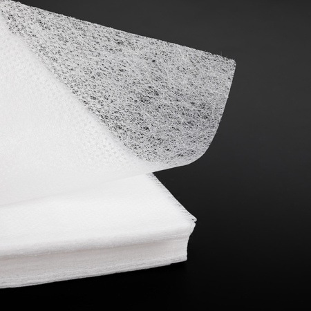 Coussinets en non-tissé pour filtre d'absorbeur, blancs, 100 pièces