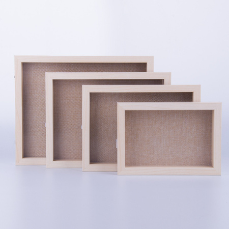 Drewniana ramka 3D wzornik ekspozytor na tipsy 12 x 17 cm