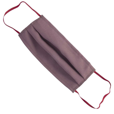Mascherina protettiva in cotone con fodera in flisel, riutilizzabile, colore Latte, 1 pezzo