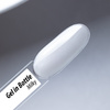 Aufbaugel in der Flasche mit Pinsel „Gel in Bottle“ von Molly Nails Pro Salon, milchig, HEMA/Di-HEMA-frei, 15 g