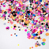 Pop-Up ! Taches de rousseur, confettis, gouttelettes, pois, cercles Princess Nails pour la décoration des ongles n° 5, 20 g
