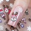 Autocollants pour ongles de Noël Molly Nails QJK-5D146