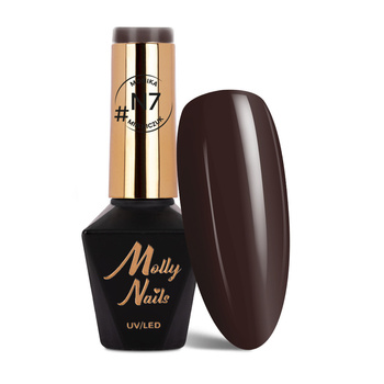 Smalto ibrido Molly Nails Natural di Monika Mielniczuk, senza HEMA/Di-HEMA, 8 g, n. N7