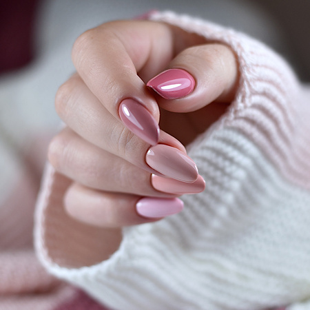 Smalto ibrido Molly Nails Natural di Monika Mielniczuk, senza HEMA/Di-HEMA, 8 g, n. N1