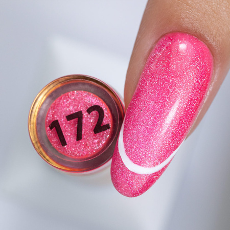 Vernis hybride Molly Nails Neon Flashy Cat Eye sans HEMA, 8 g, n° 172