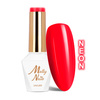 Molly Nails Hybridlack Hearts &amp; Kisses Red Kiss Neon, HEMA/Di-HEMA-frei, 8 g, Nr. 198
