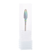 Fresa profesional de cobalto-tungsteno con acabado iridiscente, modelo Flame M 3/32" n.º 3