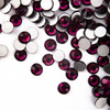 Strass per unghie in vetro SS10 Ametista, circa 50 pezzi.
