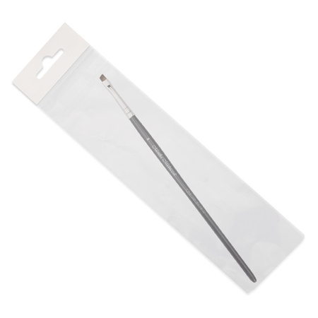 Brush for decorating with acrylic paints, gel paint, One Stroke gel, bristle length 3/5 mm, 4U Monika Mielniczuk