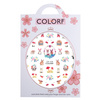 Thin self-adhesive Easter nail stickers CA-118