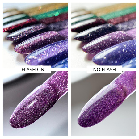 Molly Nails Flashing Lights 3 Queencess HEMA/Di-HEMA Free Hybrid Nail Polish 8g No. 615